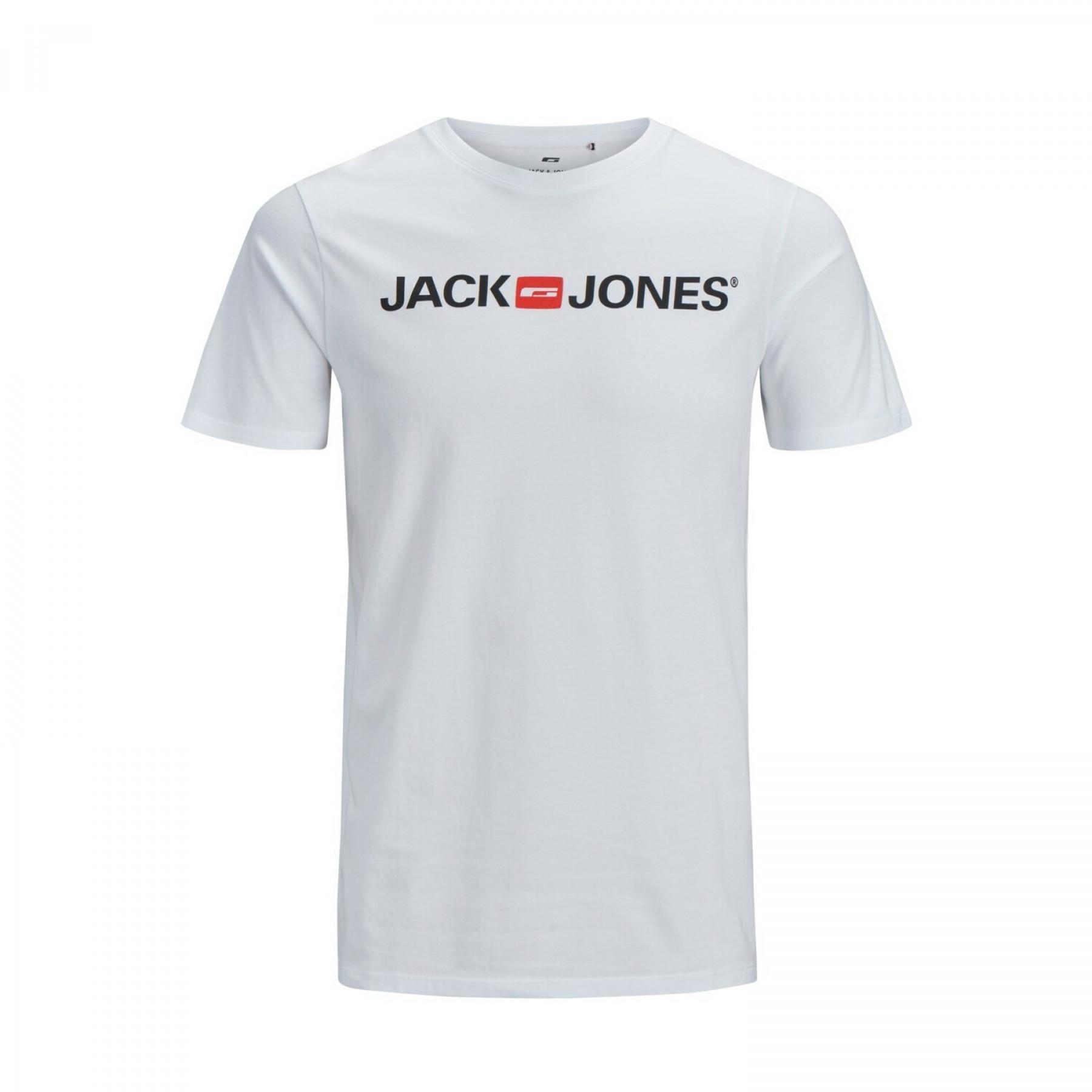 Maglietta grande Jack & Jones col ras-du-cou ecorp logo
