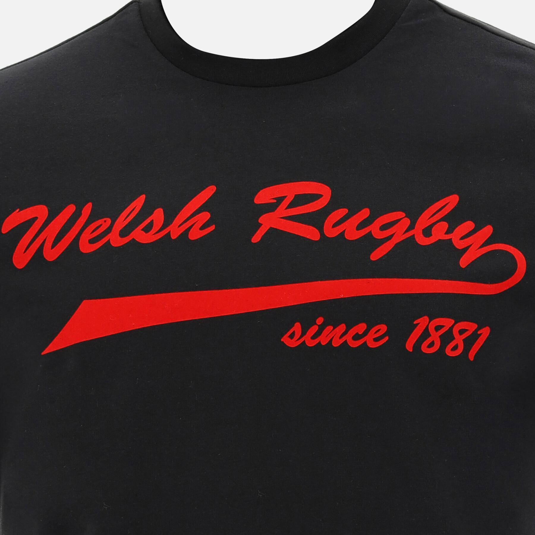 T-shirt Cotone Pays de Galles rugby 2020/21