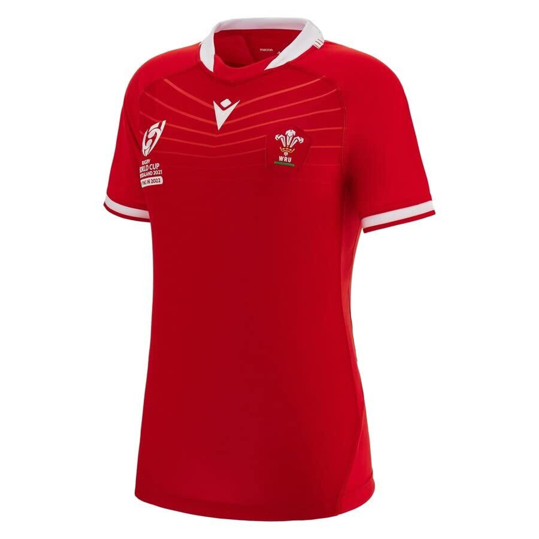 Maglia home donna Pays de Galles Rugby XV WRWC 2023