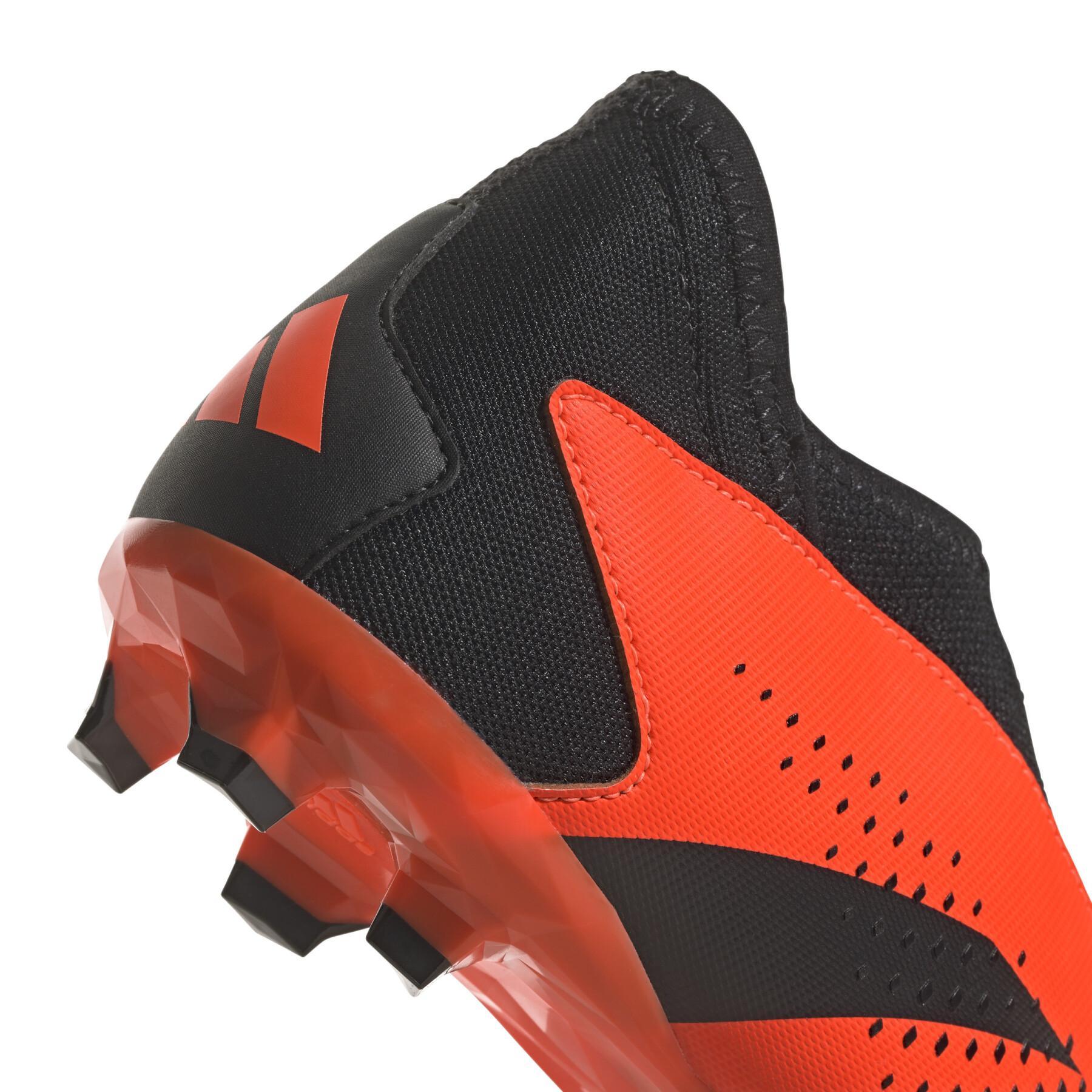 Scarpe da calcio senza lacci per bambini adidas Predator Accuracy.3 FG Heatspawn Pack