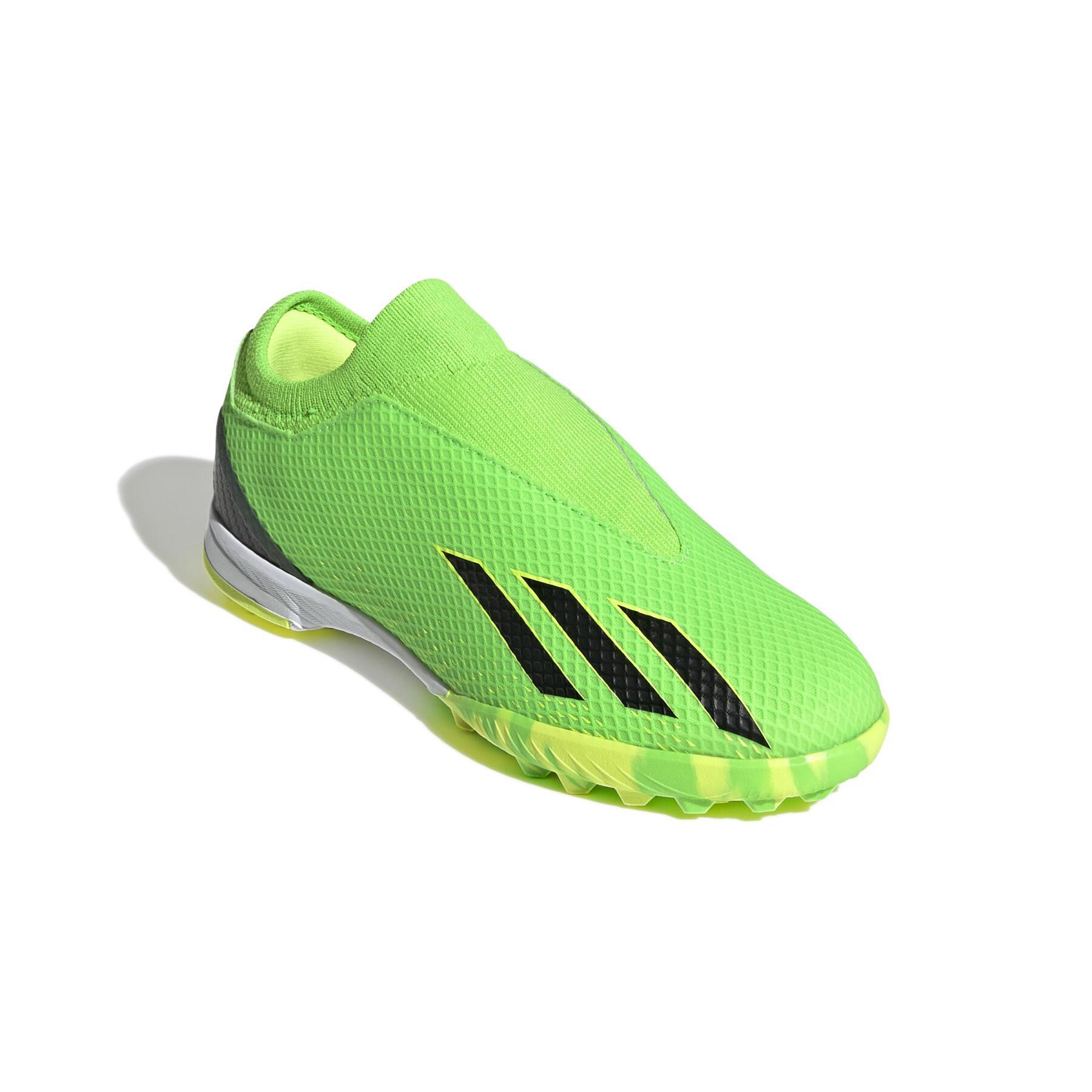 Scarpe da calcio per bambini adidas X Speedportal.3 Laceless SG - Game Data Pack
