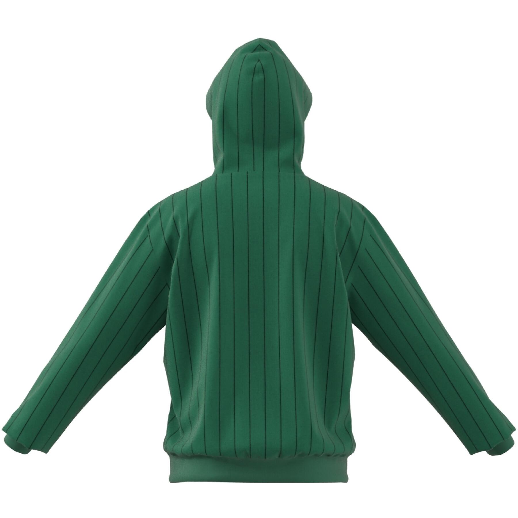 Sweatshirt adidas con cappuccio Pinstripe Fleece