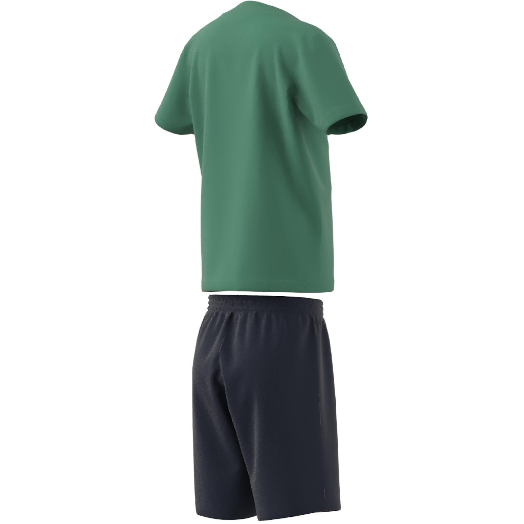 Set di maglietta e pantaloncini per bambini adidas Essentials Logo