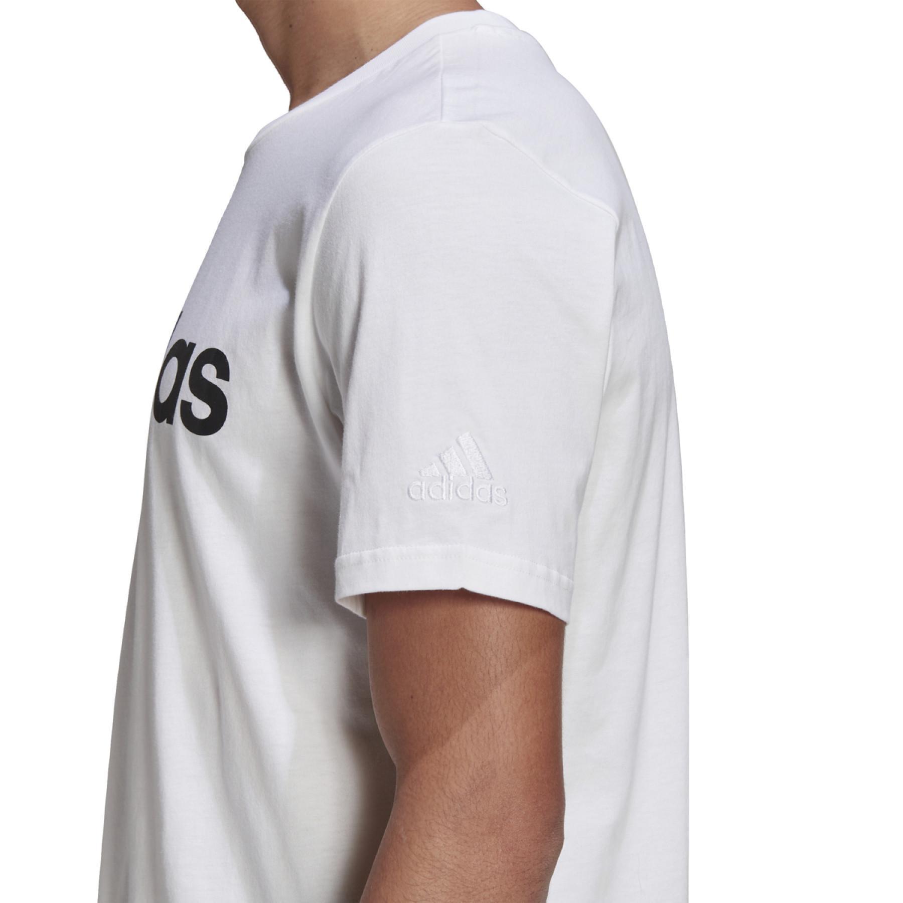 Maglietta adidas Essentials Embroidered Linear Logo