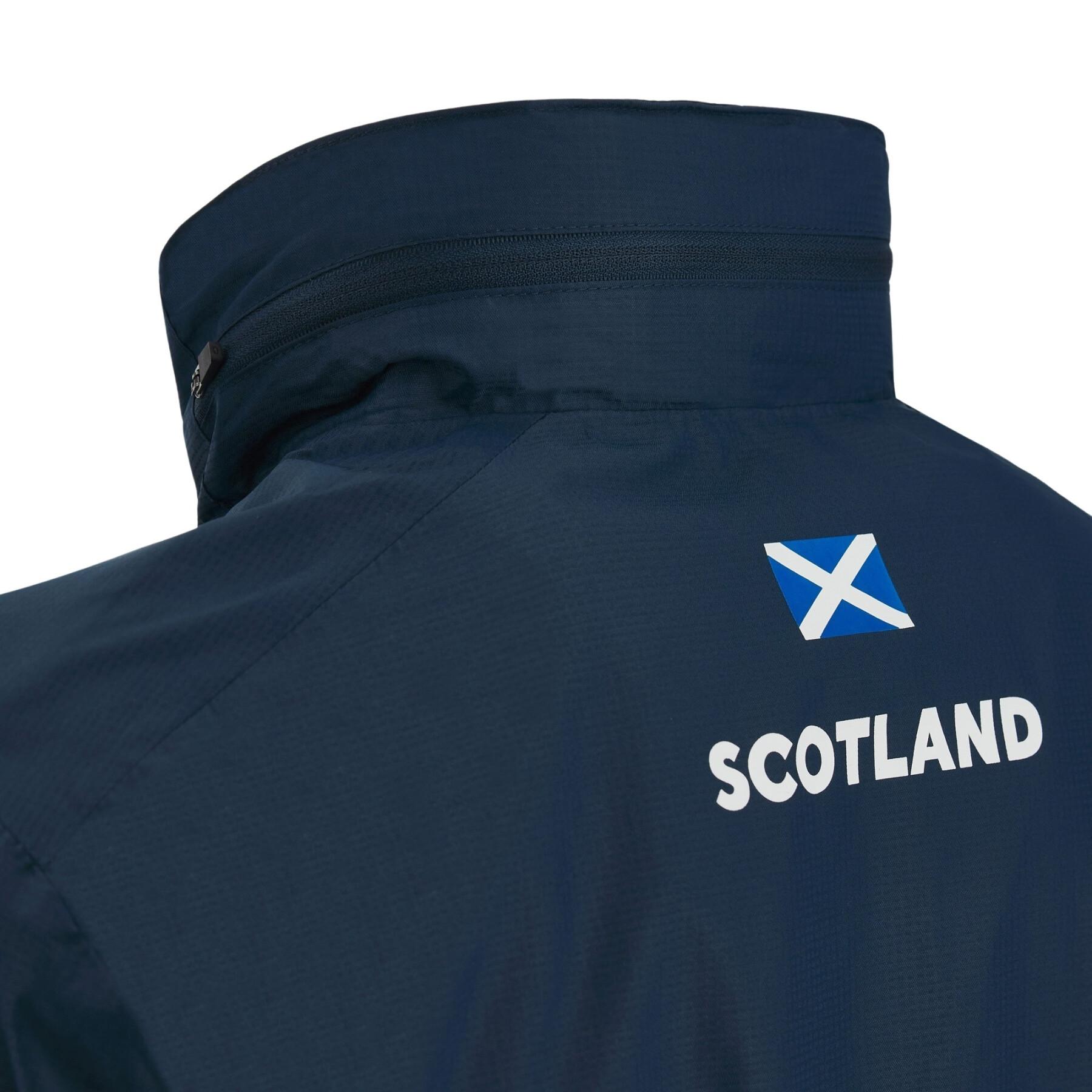 Giacca impermeabile con zip per bambini Scozia 2022/23