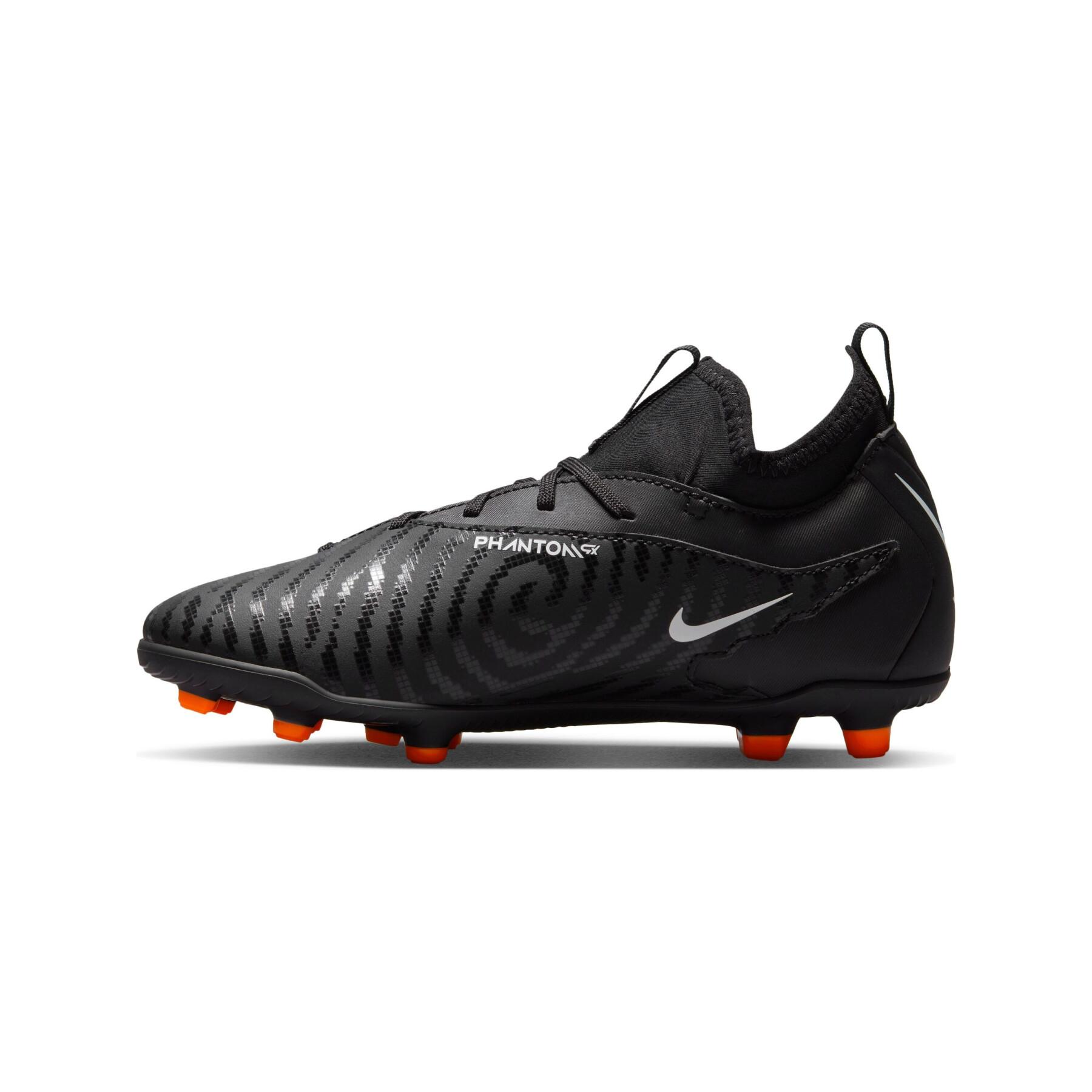 Scarpe da calcio per bambini Nike Phantom GX Club Dynamic Fit MG - Black Pack