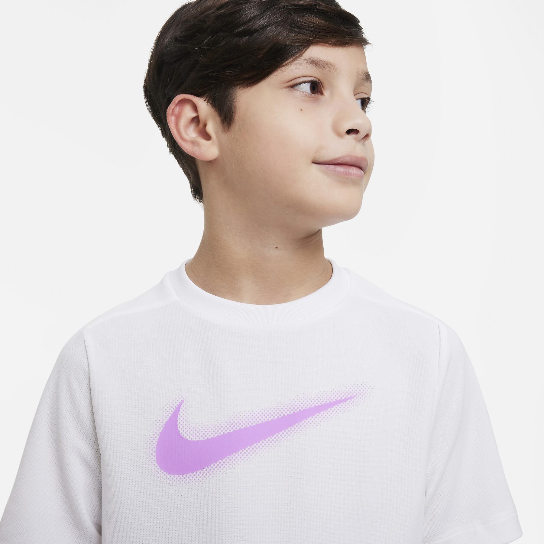 Maglia fantasia per bambini Nike Dri-Fit Multi+