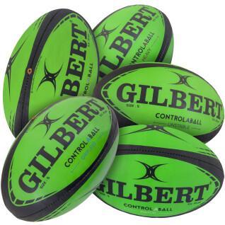 Confezione da 5 palloni da rugby Gilbert Pass Catch Skill System (taille 5)