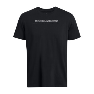 T-shirt ricamata Under Armour Heavyweight Logo Overlay