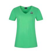 T-shirt donna con scollo a V Le Coq Sportif ESS N°2